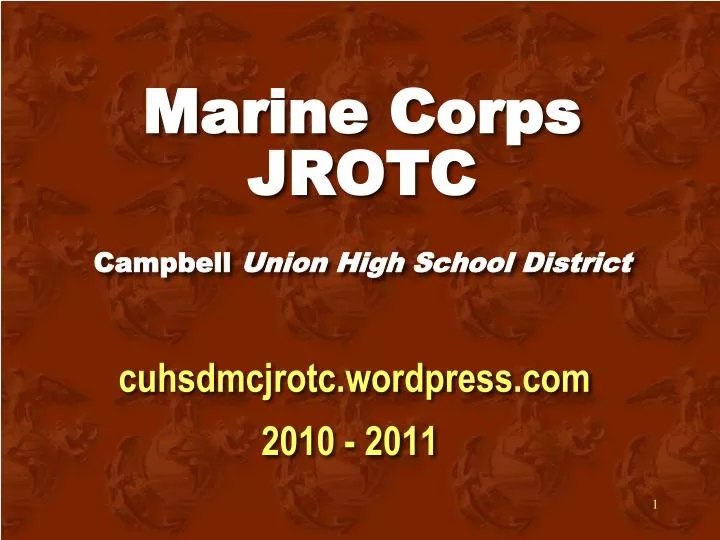 marine corps jrotc campbell union high school district