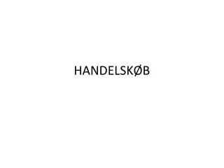 handelsk b