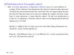 Perturbation method, lexicographic method - slide 1