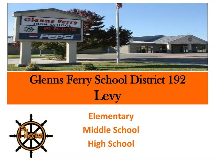 glenns ferry school district 192 levy