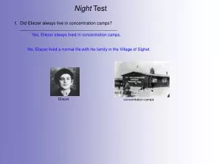 Night Test