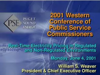 2001 Western Conference of Public Service Commissioners