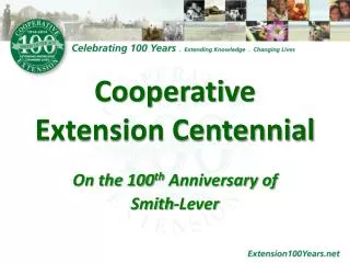 Cooperative Extension Centennial