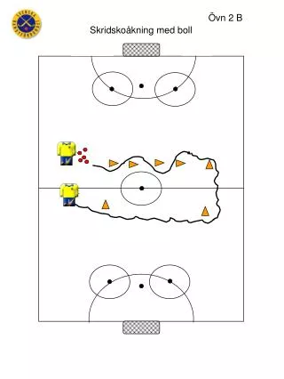 skridsko kning med boll