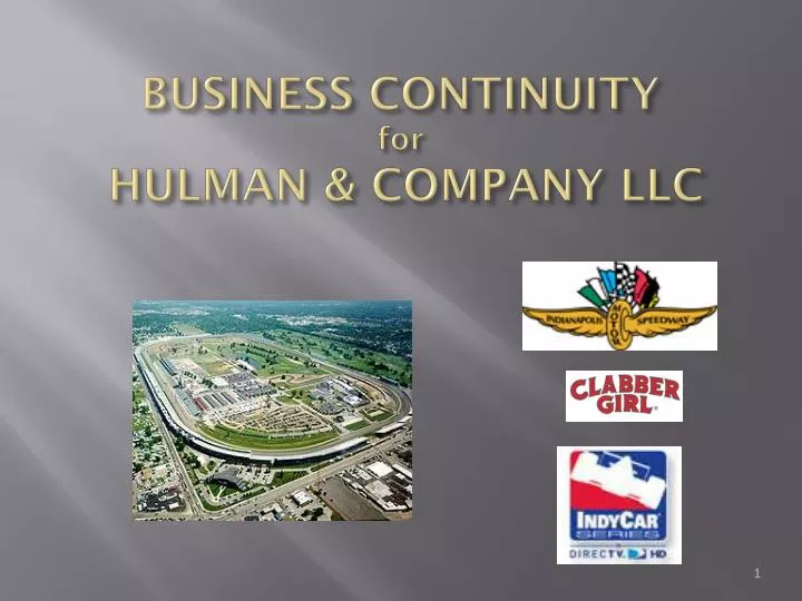 business continuity for hulman company llc