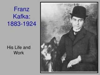 Franz Kafka: 1883-1924