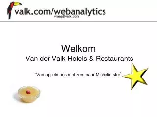 welkom van der valk hotels restaurants van appelmoes met kers naar michelin ster