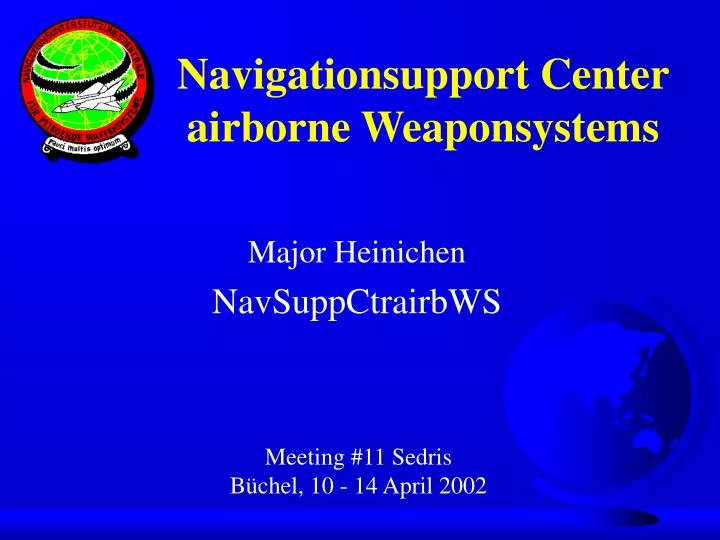 navigationsupport center airborne weaponsystems