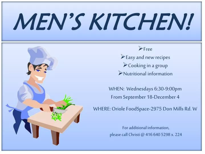 men s kitchen