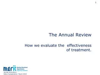 The Annual Review