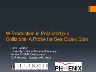 W Production in Polarized p-p Collisions: A Probe for Sea Quark Spin
