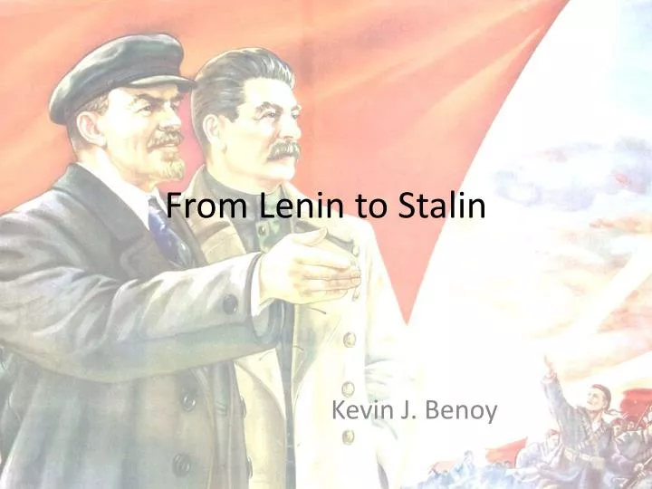 from lenin to stalin