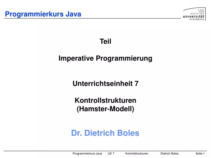 programmierkurs java