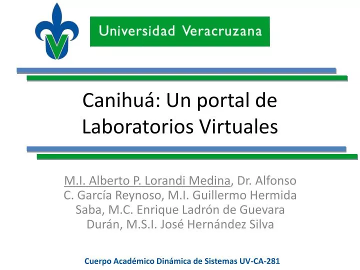 canihu un portal de laboratorios virtuales