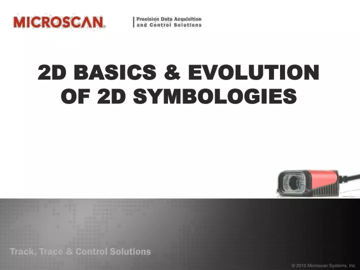 2d basics evolution of 2d symbologies