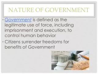nature of government