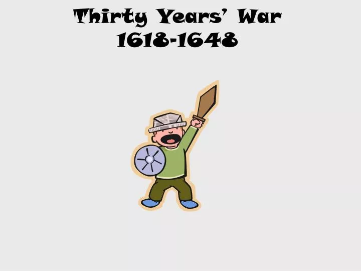 thirty years war 1618 1648