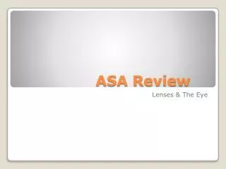 asa review