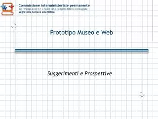 prototipo museo e web