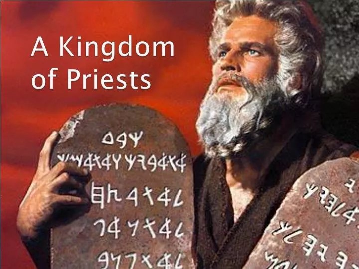 a kingdom of priests