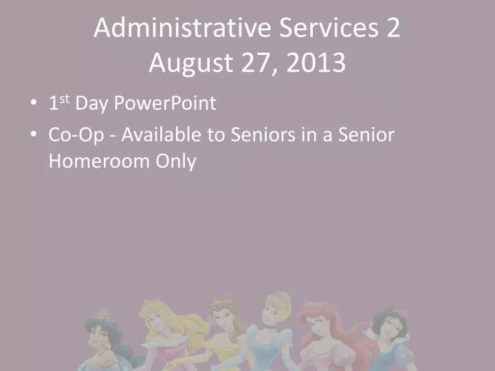 administrative services 2