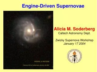 Engine-Driven Supernovae