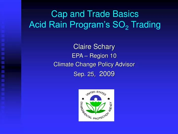 cap and trade basics acid rain program s so 2 trading
