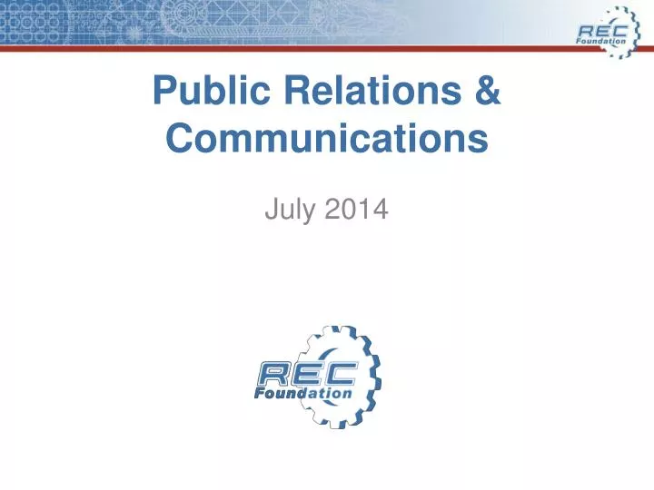 public relations communications