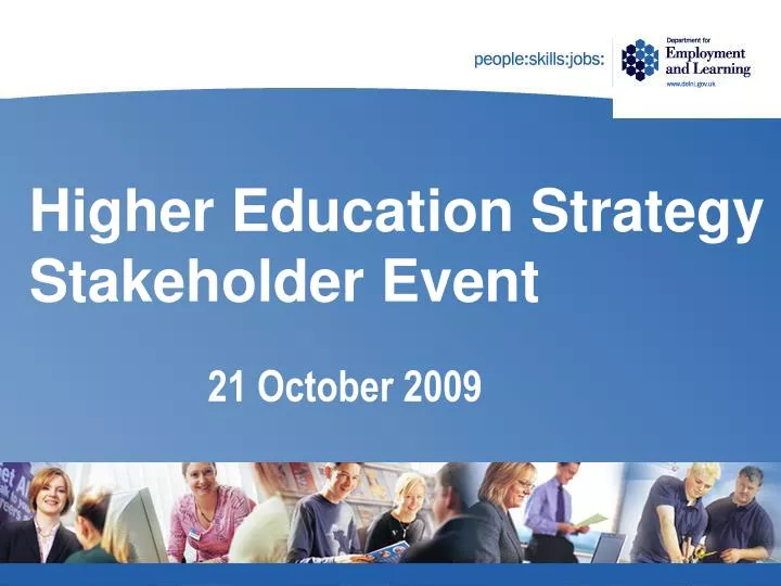 higher education strategy stakeholder event