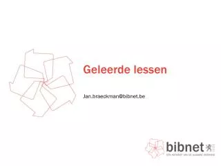 geleerde lessen