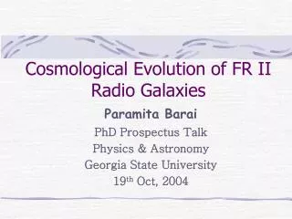 Cosmological Evolution of FR II Radio Galaxies