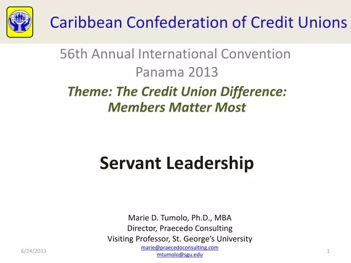 caribbean confederation of credit unions
