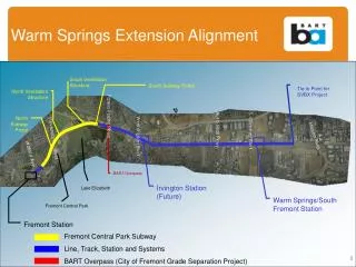 Warm Springs Extension Alignment