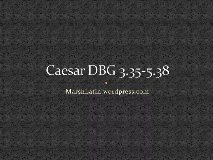 caesar dbg 3 35 5 38