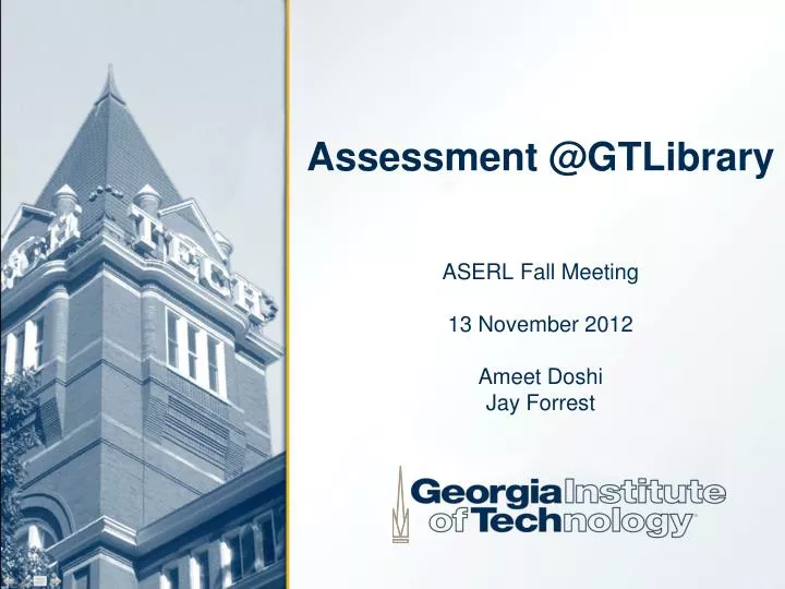 assessment @ gtlibrary