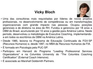 vicky bloch