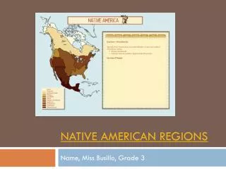 Native American Regions