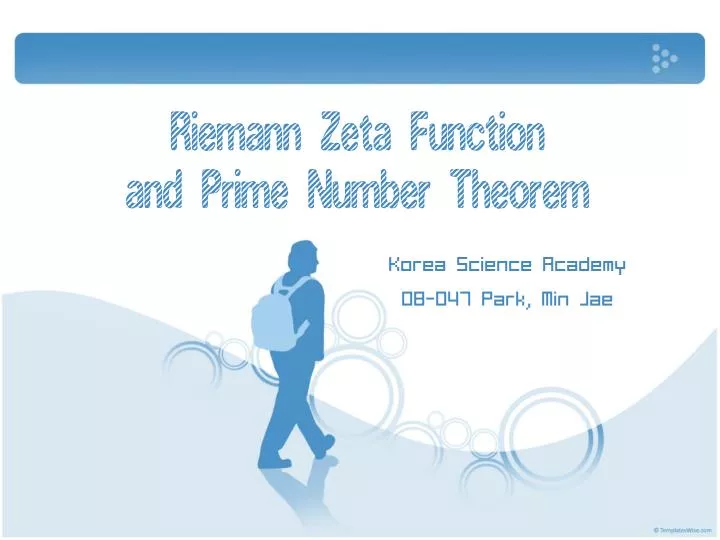 riemann zeta function and prime number theorem
