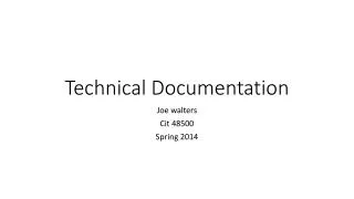 Technical Documentation