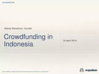 Crowdfunding in Indonesia
