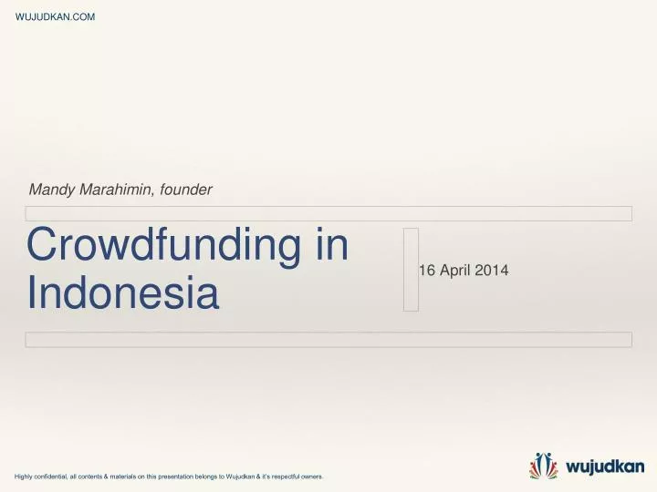 crowdfunding in indonesia