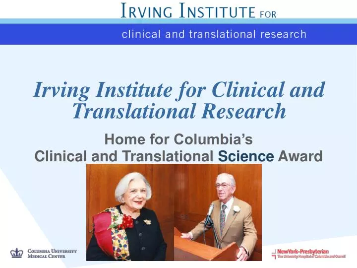 irving institute for clinical and translational research