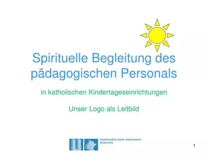 spirituelle begleitung des p dagogischen personals
