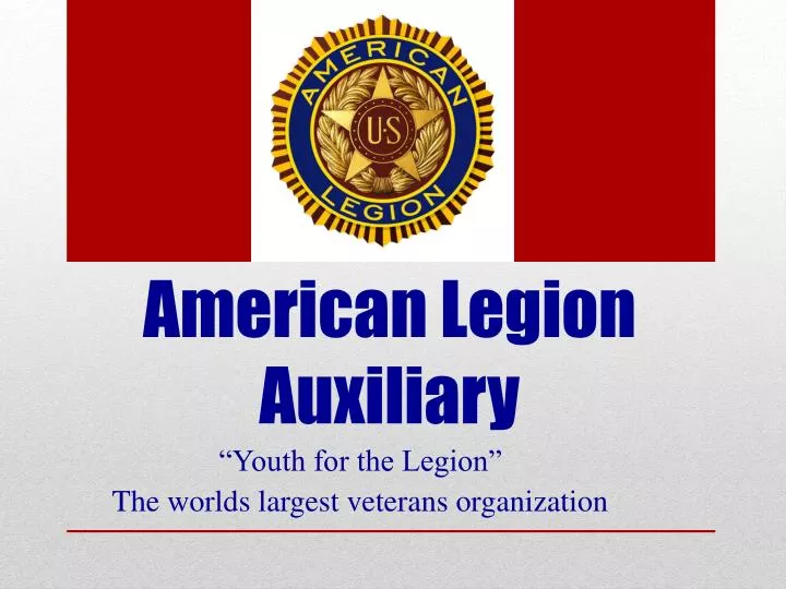 american legion auxiliary