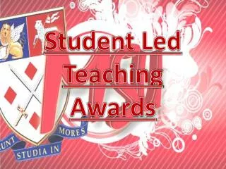 Student Led Teaching Awards