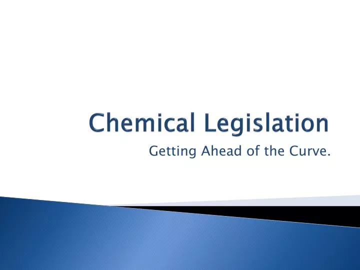 chemical legislation