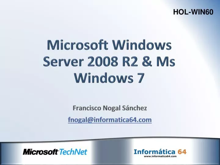 microsoft windows server 2008 r2 ms windows 7