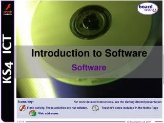 Introduction to Software