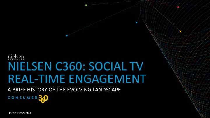 nielsen c360 social tv real time engagement
