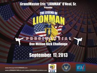 One Million Kick Challenge September 17, 2013